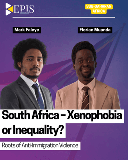 South Africa – Xenophobia or Inequality?