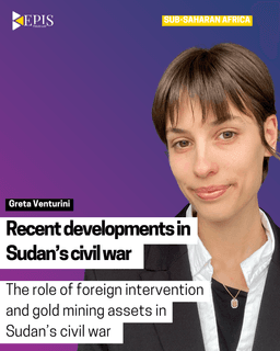 Recent developments in Sudan’s civil war