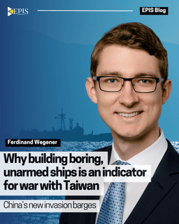 Why building boring, unarmed ships is an indicator for war with Taiwan