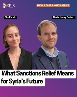 What Sanctions Relief Means for Syria’s Future