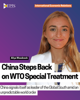 China Steps Back on WTO Special Treatment
