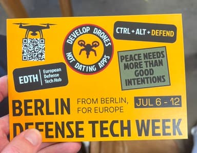 Berlin Defense Tech Forum 2026