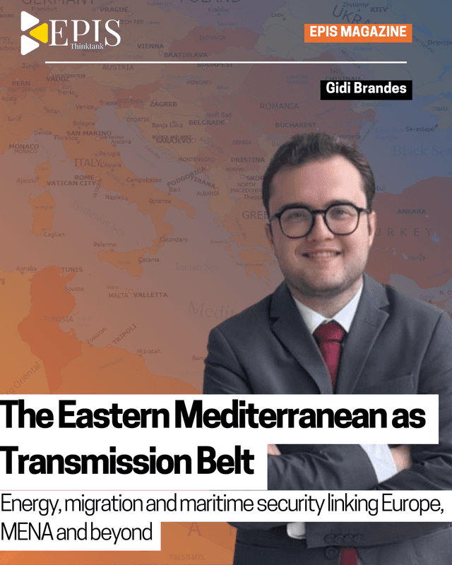 The Eastern Mediterranean as Transmission Belt
