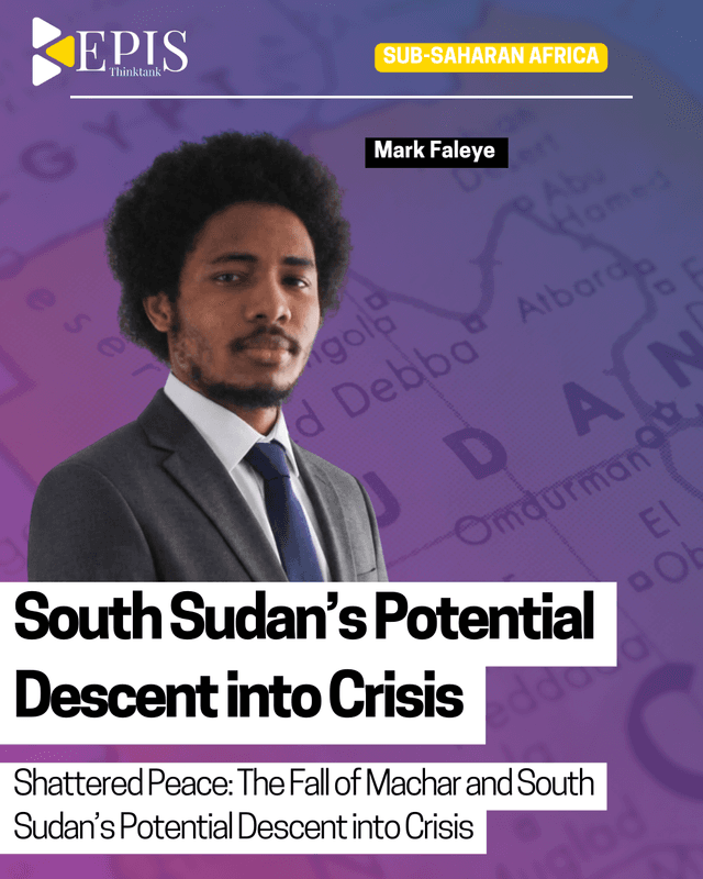 South Sudan’s Potential Descent into Crisis
