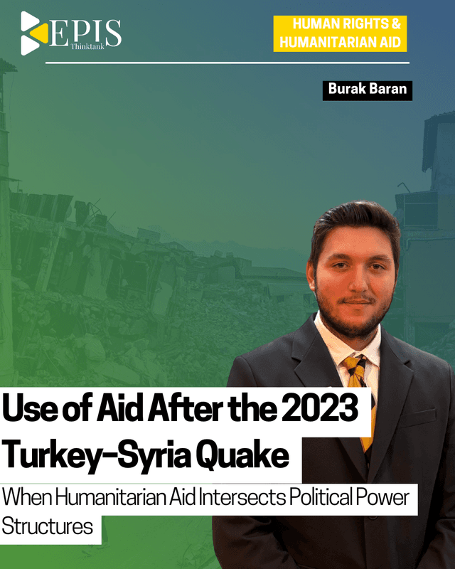 Use of Aid After the 2023 Turkey–Syria Quake