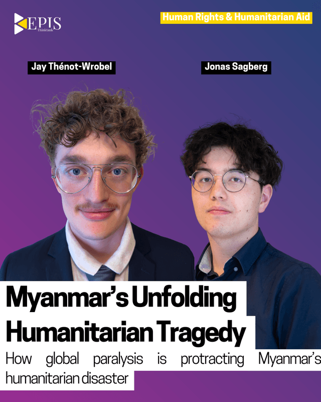 Myanmar’s Unfolding Humanitarian Tragedy
